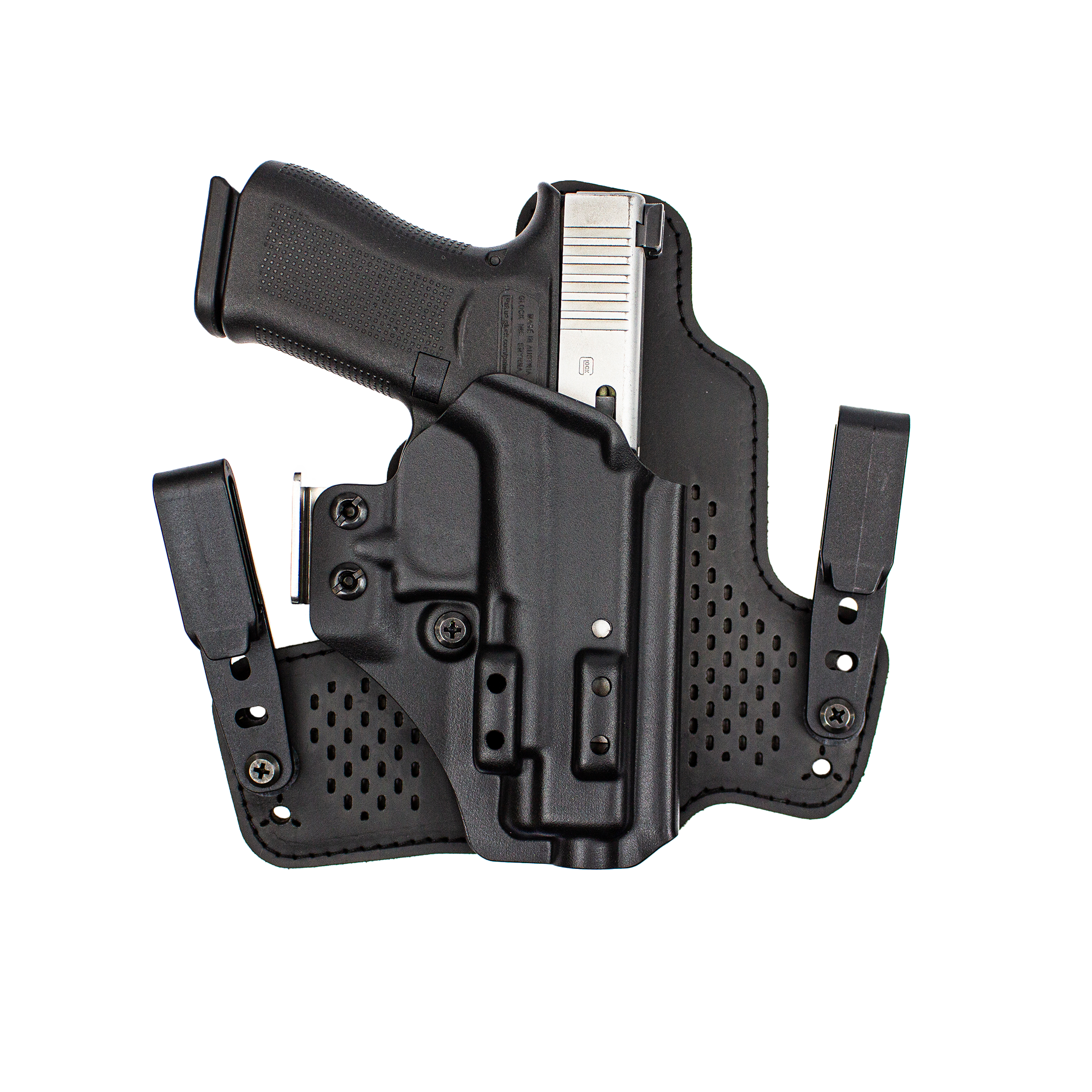 Gradient™ Hybrid IWB for Glock 43/43x/43xMOS | Black Arch Holsters