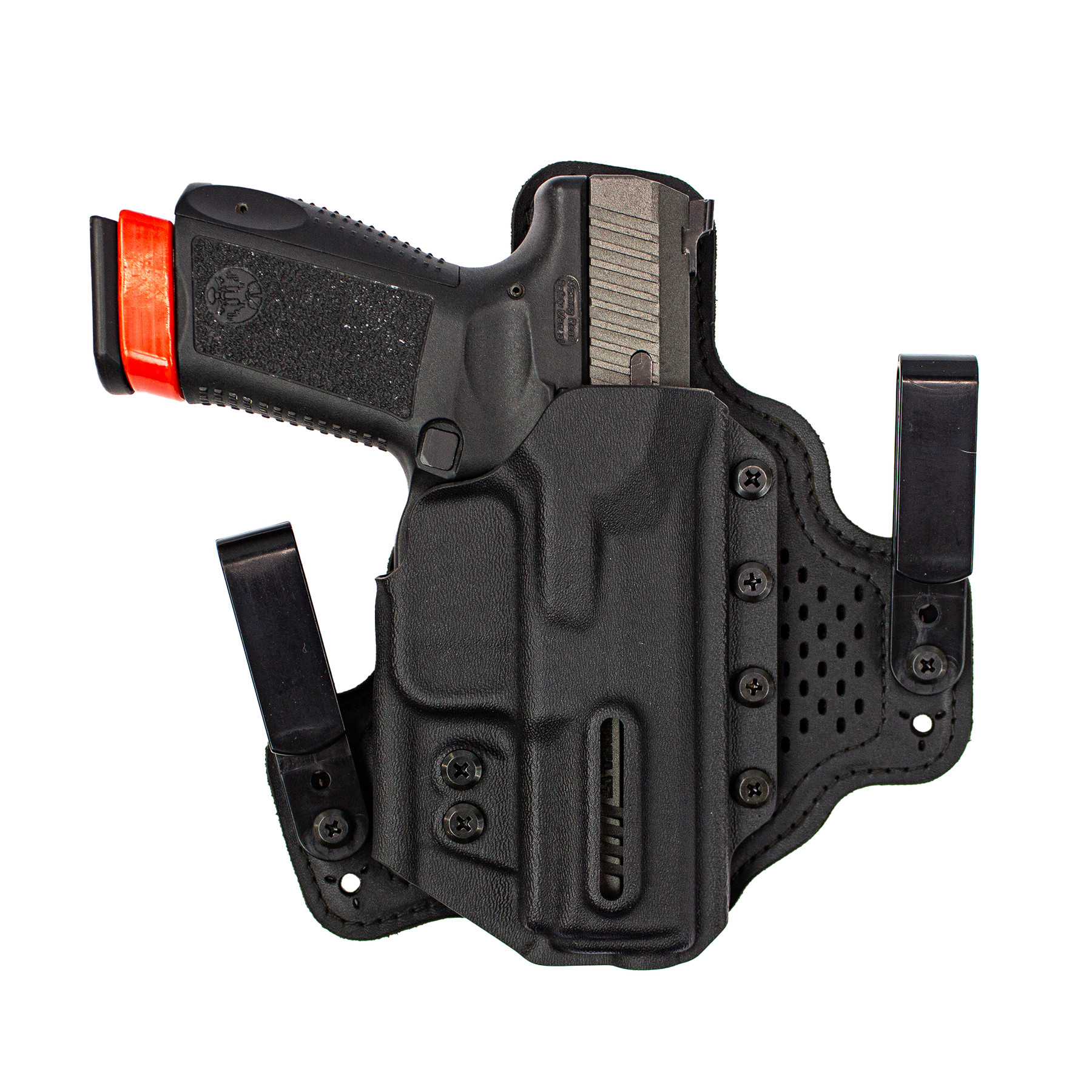 Dual Clip Protos-M® 2.0 for Canik Mete MC9 Prime | Black Arch Holsters Dual Clip Protos-M® 2.0 for Canik Mete MC9 Prime | Black Arch Holsters