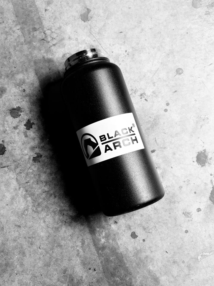 Black Arch Logo Sticker