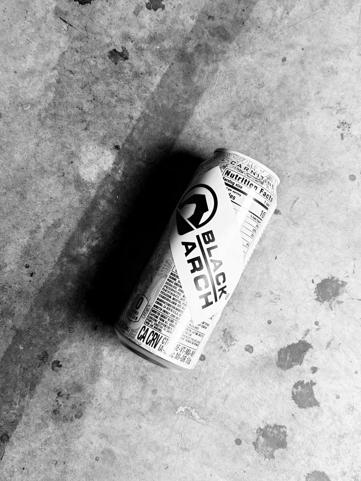 Black Arch Logo Sticker