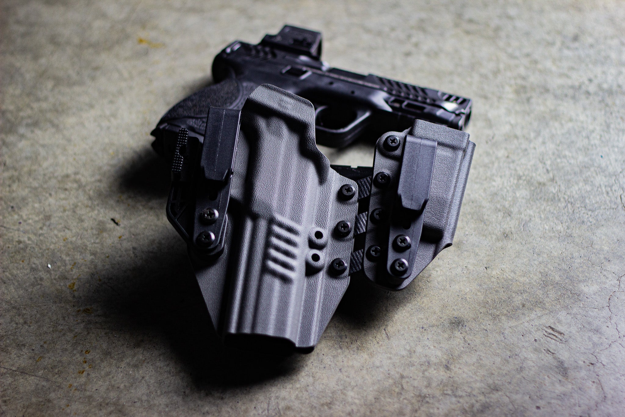 Entrada™ AIWB for CZ P-09/09F Nocturne | Black Arch Holsters