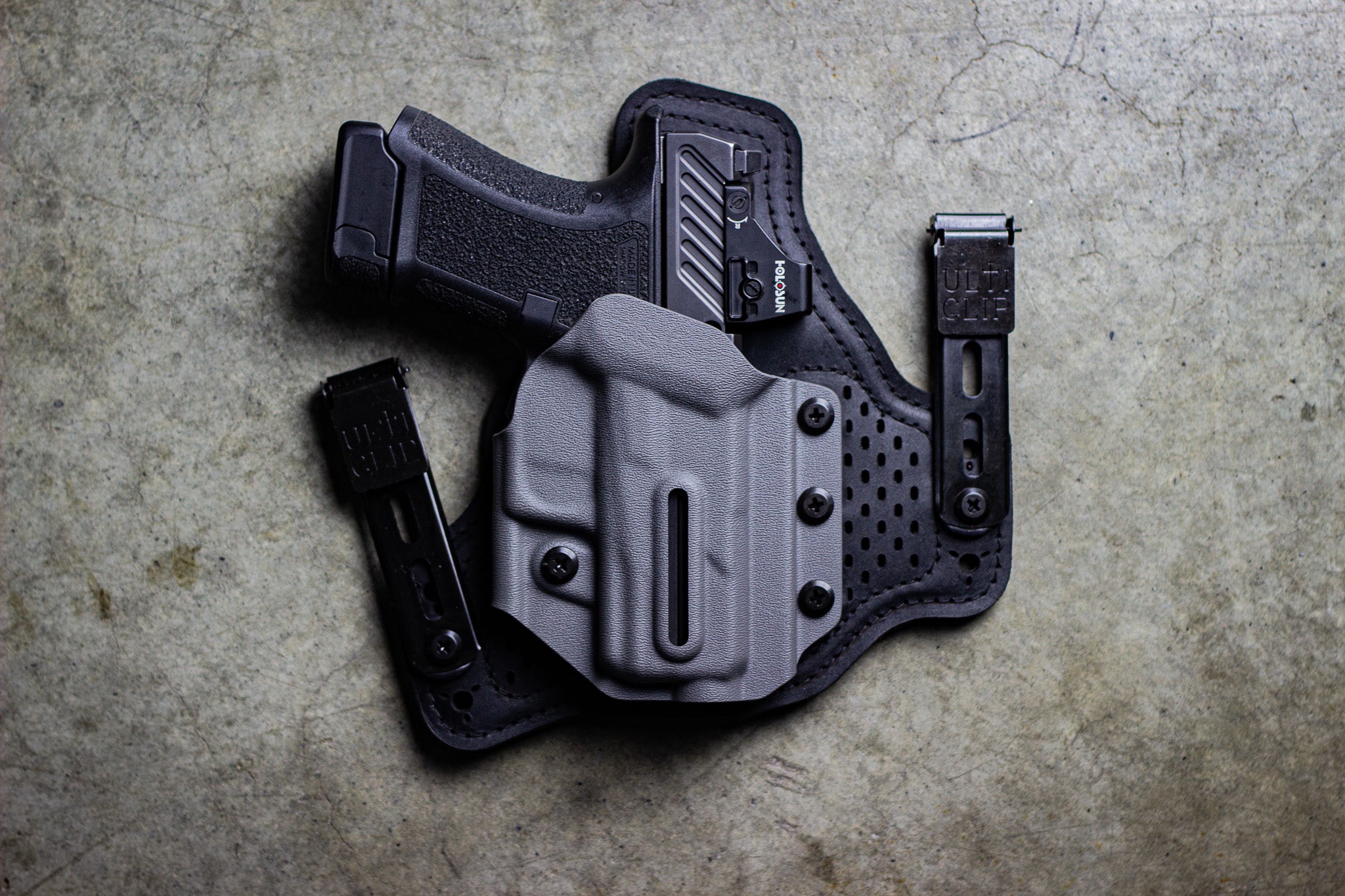 HARDEX No.Ⅱ MarkⅡ Dual Clip Protos-M® 2.0 for Mossberg MC2sc | Black Arch Holsters