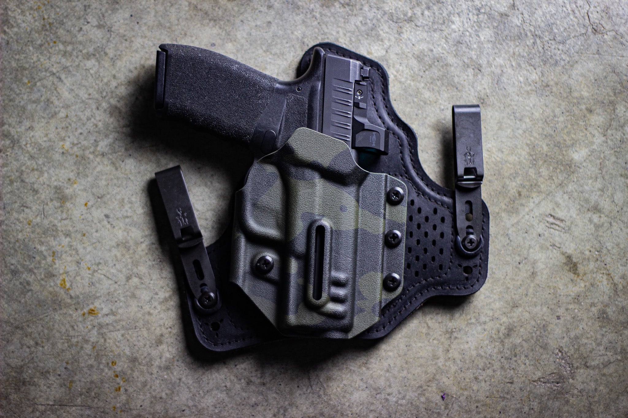 Dual Clip Protos-M® 2.0 for HK VP9SK | Black Arch Holsters