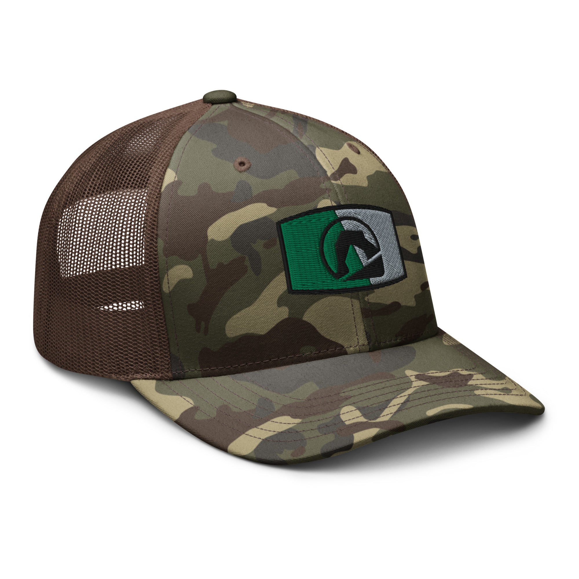 Black Arch Patch Camouflage trucker hat | Black Arch Holsters