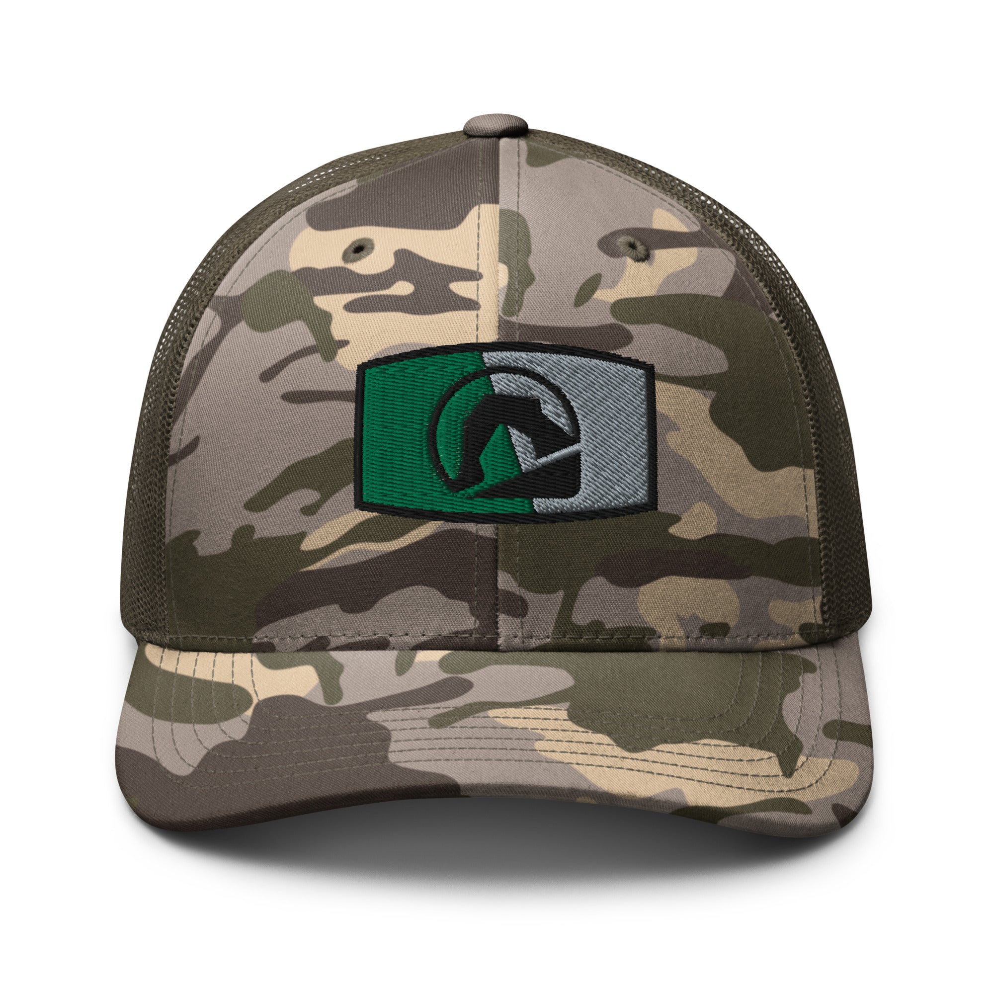 Black Arch Patch Camouflage trucker hat | Black Arch Holsters