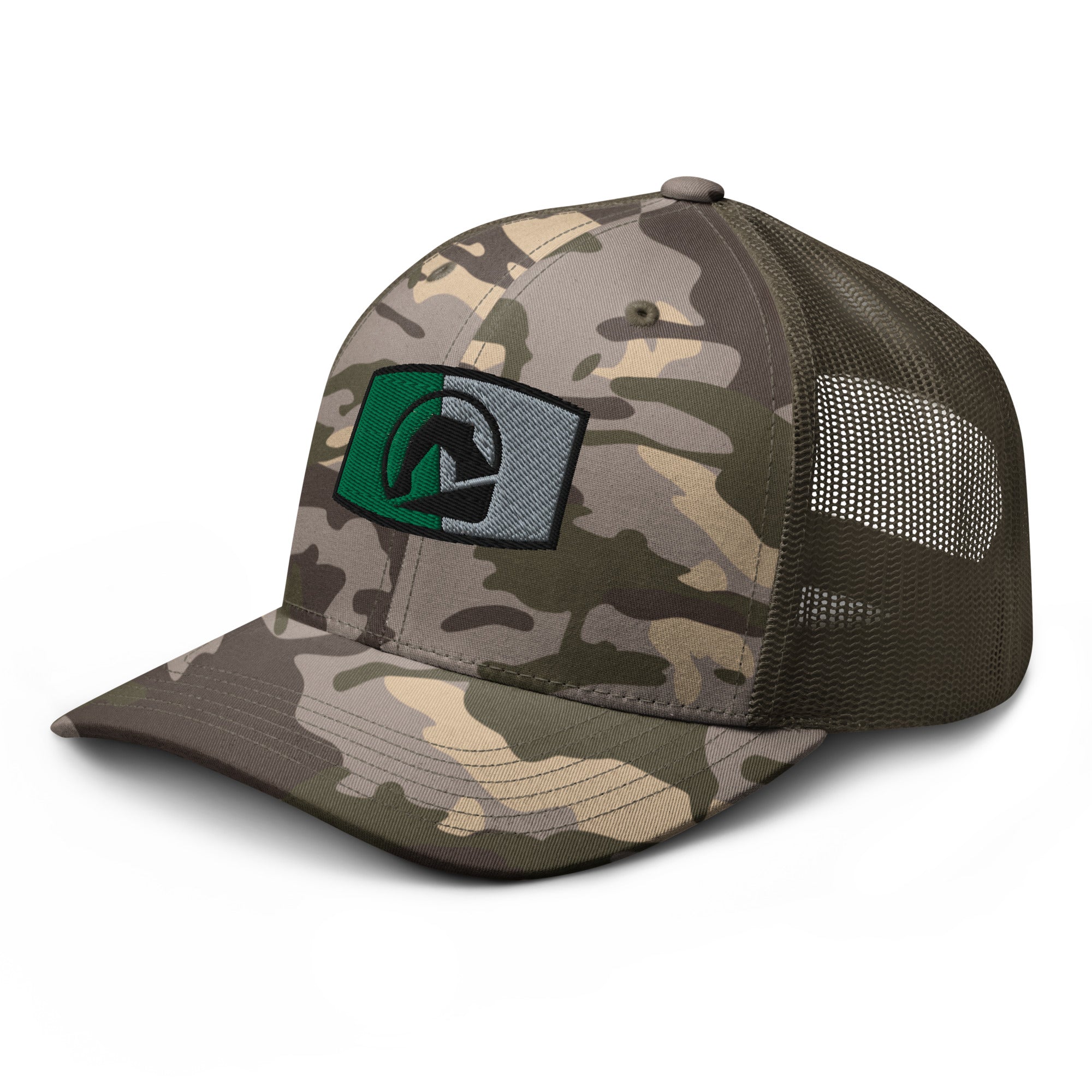 Black Arch Patch Camouflage trucker hat | Black Arch Holsters