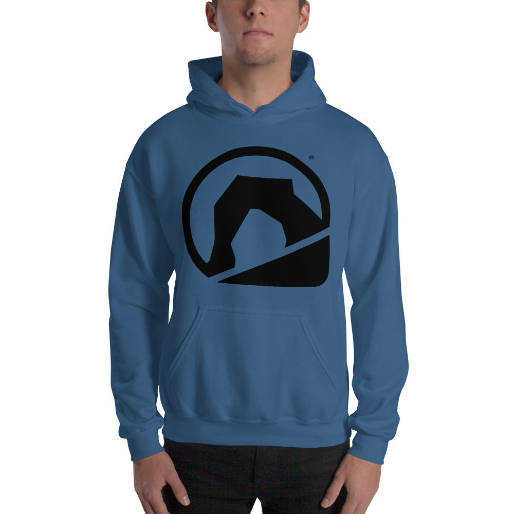 Black Arch Hoodie